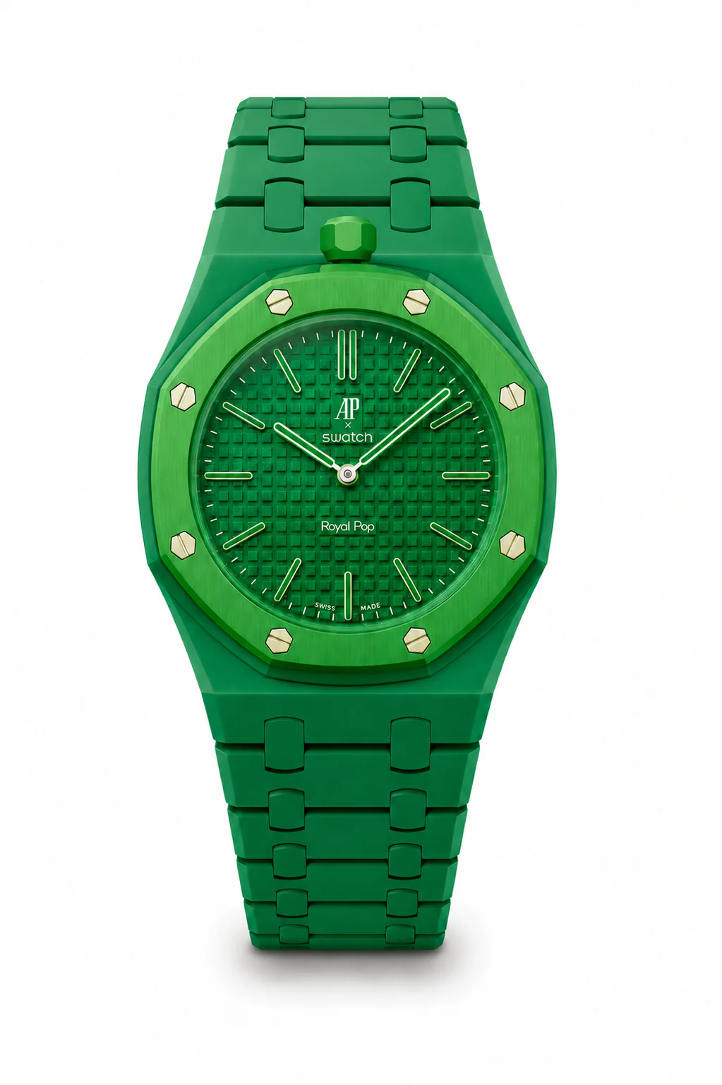 CHRONO 24/7 BRACELET — GREEN EIGHT